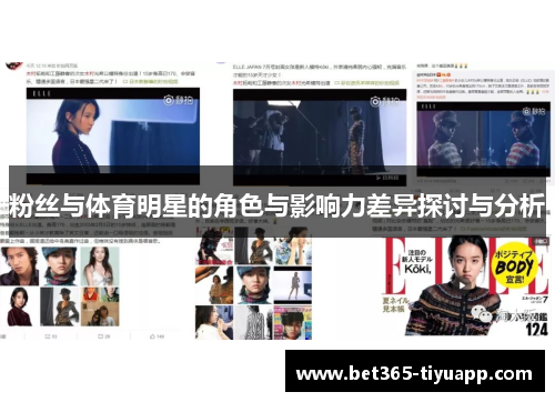 粉丝与体育明星的角色与影响力差异探讨与分析